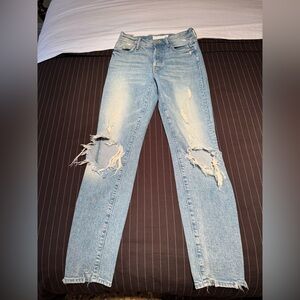 MOTHER Superior Super Stunner Ankle jeans